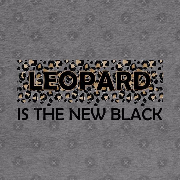 Leopard is the new black by KC Happy Shop